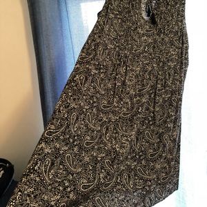 Plus size flowing dress